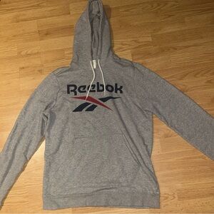 Reebok Heather Gray Hoodie